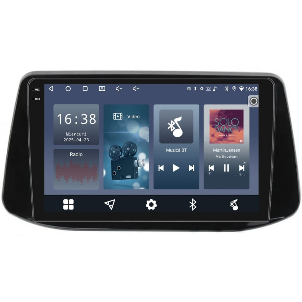 Navigatie Hyundai i30 (2017+), Ecran 9 inch, Carplay / Android auto, Youtube, Waze