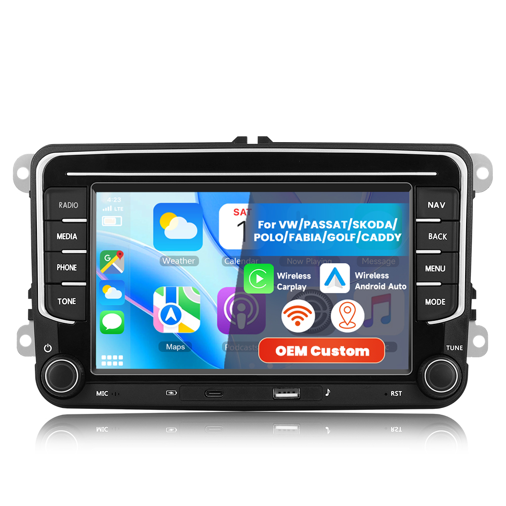 Navigatie Seat Leon (2005-2013), Ecran 7 inch, 4GB RAM 128GB, carplay / android auto, incarcare USB