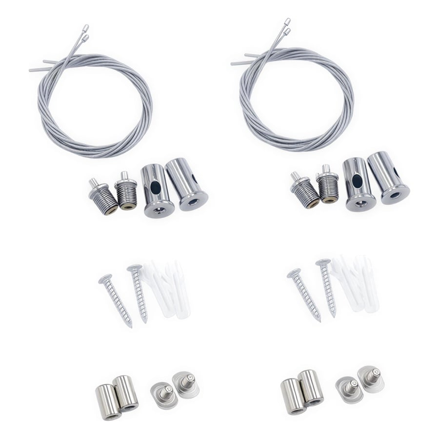 Set Kit Cabluri Suspendare Honeycomb Hexagon LED