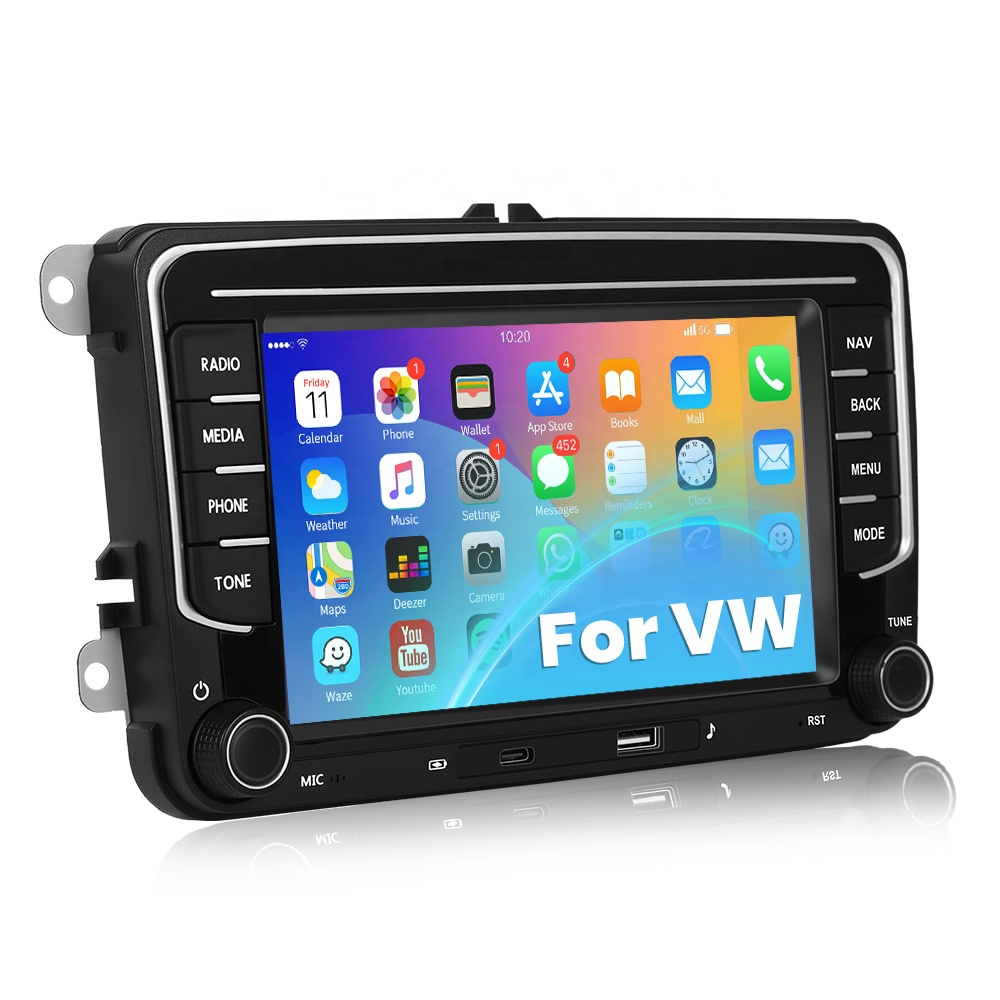 Navigatie Seat Leon (2005-2013), Ecran 7 inch, 4GB RAM 128GB, carplay / android auto, incarcare USB