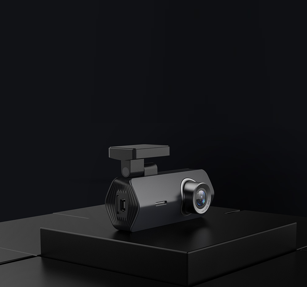Camera auto, Hikvision 1080P@30 fps, Kit inregistrare 24h / 24h, cu aplicatie telefon, G-Sensor