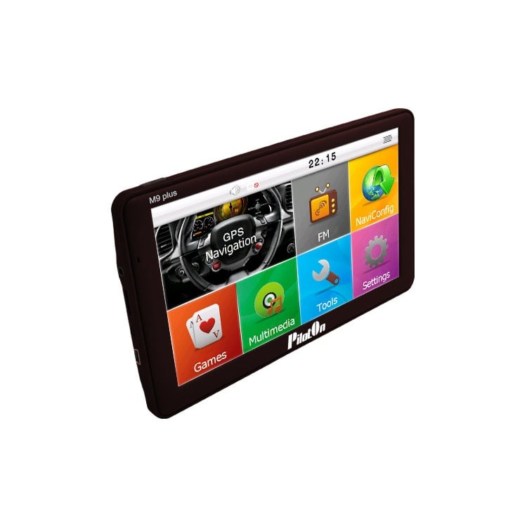 Sistem navigatie GPS cu harti Europa camion / auto PilotOn M9Plus 8GB, ecran 7 inch