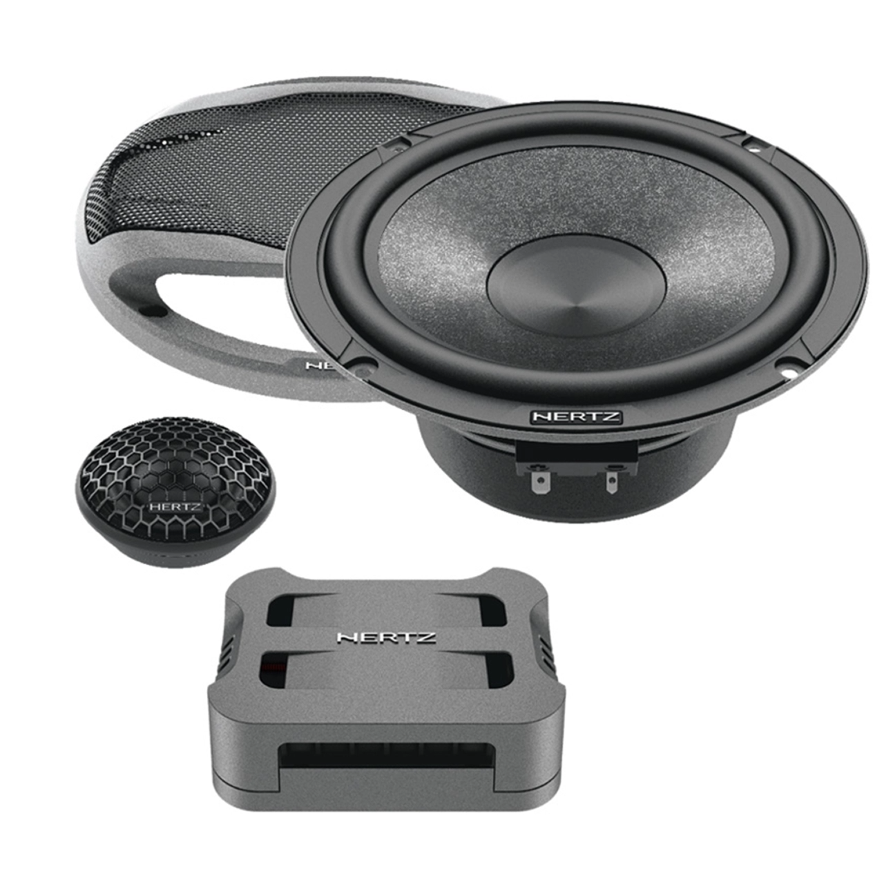 Set 2 difuzoare auto Hertz Cento CK 165, set sistem 2 căi, 165mm, 95W RMS, 4Ω