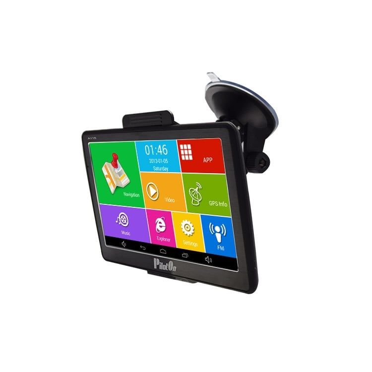 Sistem navigatie GPS android cu harti Europa camion / auto PilotOn A11S PRO ecran 7 inch