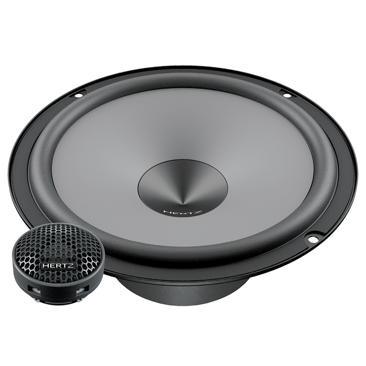 Set 2 difuzoare auto Hertz Uno K 165 set sistem 2 căi, 165mm, 75W RMS, 4Ω