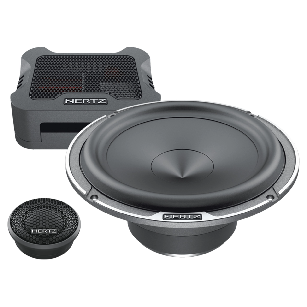 Set 2 difuzoare auto Hertz Mille Pro MPK 165.3, set sistem 2 căi, 165mm, 110W RMS, 4Ω