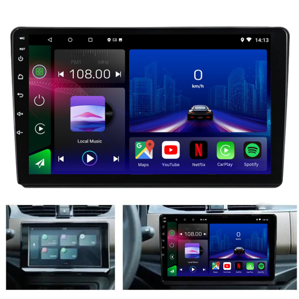 Navigatie Citroen C4 (2019+), Ecran 9 inch, Carplay / Android auto, Youtube, Waze