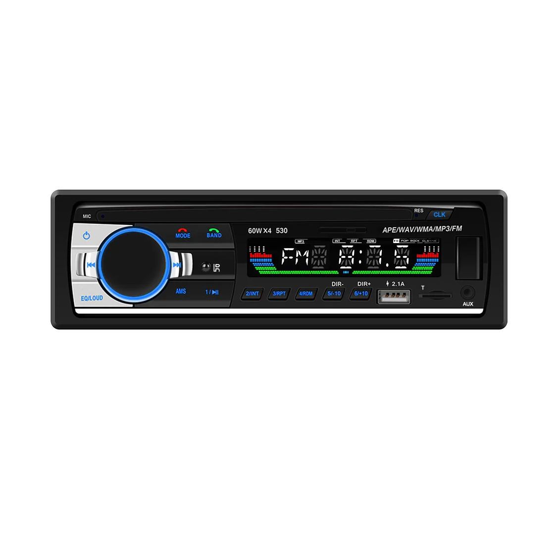Radio mp3 player Aux SD USB Bluetooth, taste iluminate