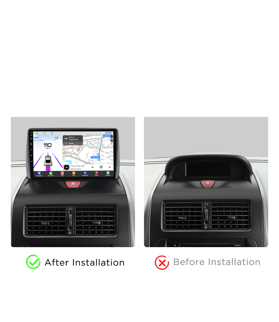 Navigatie Citroen Jumper (2007-2016), Ecran 9 inch, Carplay / Android auto, Youtube, Waze