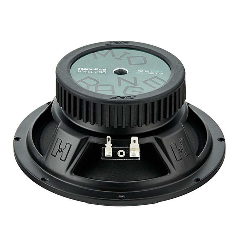 Set 2 difuzoare auto Deaf Bonce Hannibal HM-6E PRO set componente, 165mm, 80W RMS, 4Ω