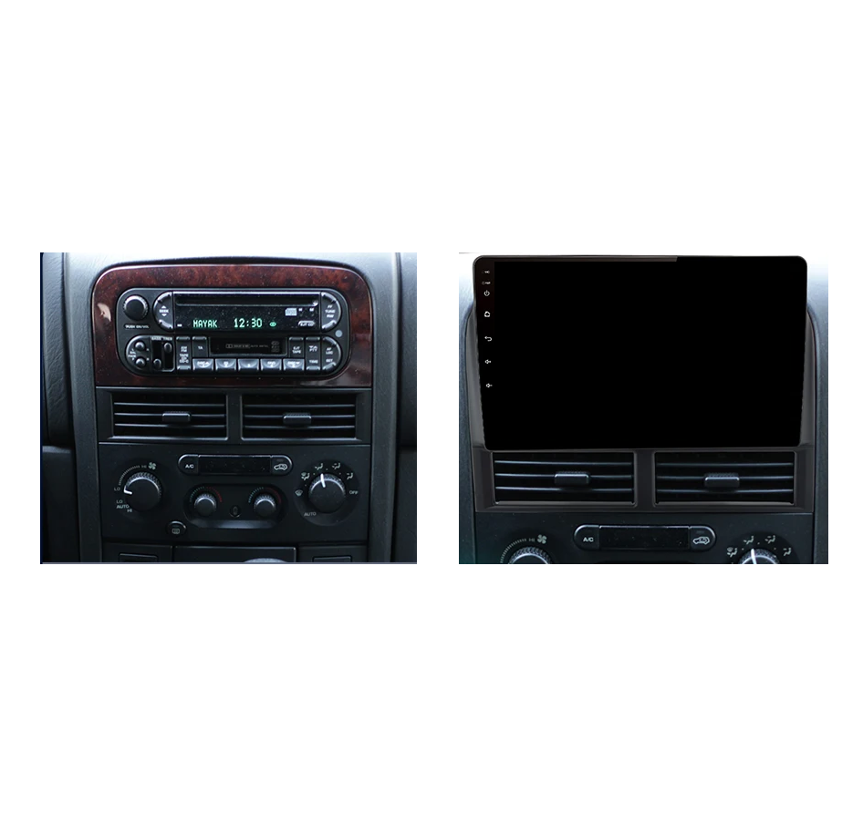 Navigatie Jeep Grand Cherokee (1998-2004), Ecran 9 inch, Carplay / Android auto, Youtube, Waze