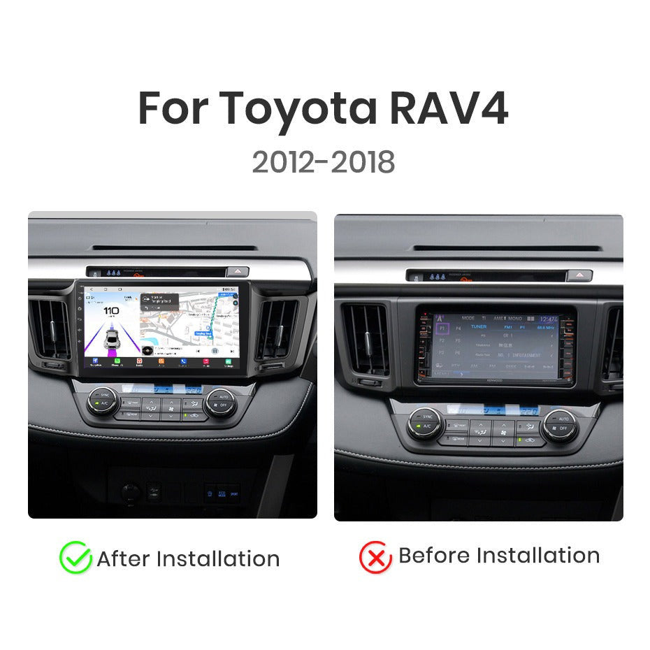 Navigatie Toyota RAV4 (2012-2018), Ecran 10 inch, carplay / youtube