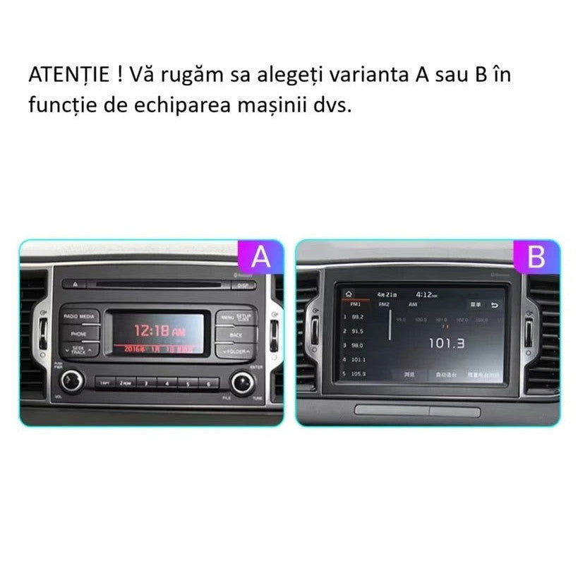 Navigatie Kia Sportage (2016-2021), Ecran 9 inch, Carplay, Android auto / Youtube Waze