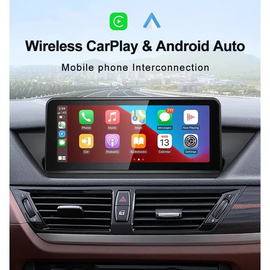 Navigatie Bmw X1 E84 (2009-2015), Android, 4GB 64GB, ecran 10.25 inch, CIC