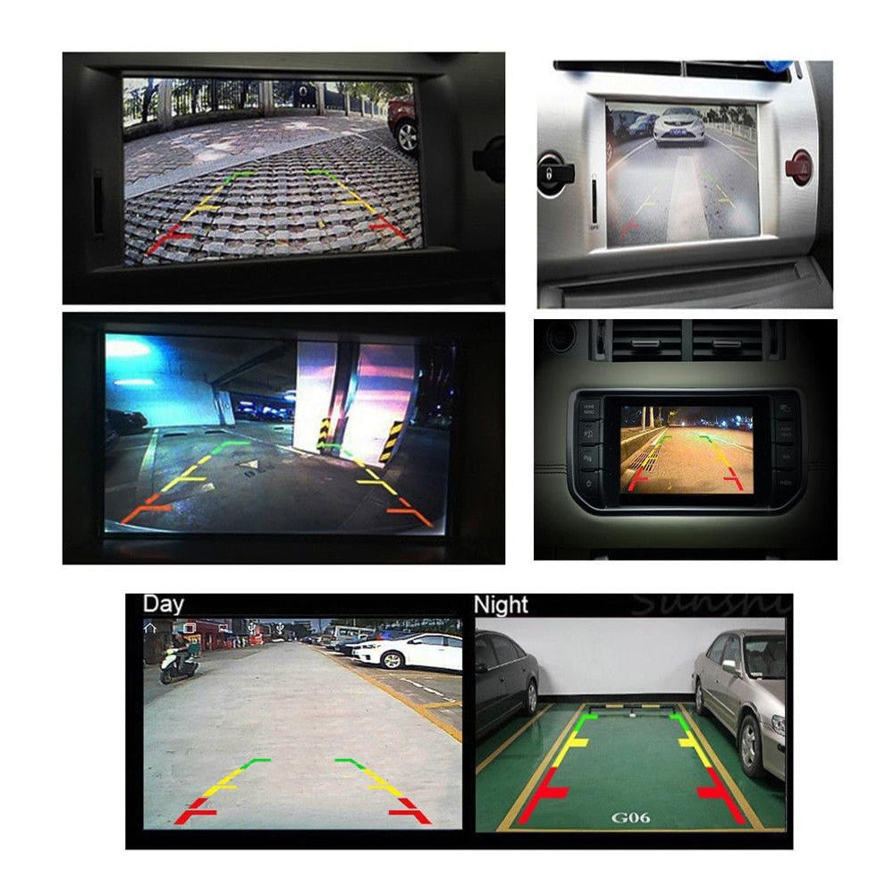 Camera marsarier auto universala, 4 led