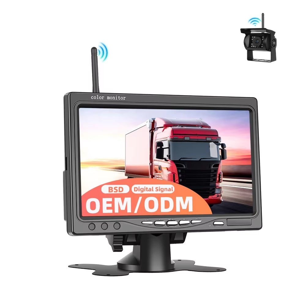 Kit camera marsarier HD + display 7 inch HD, wireless