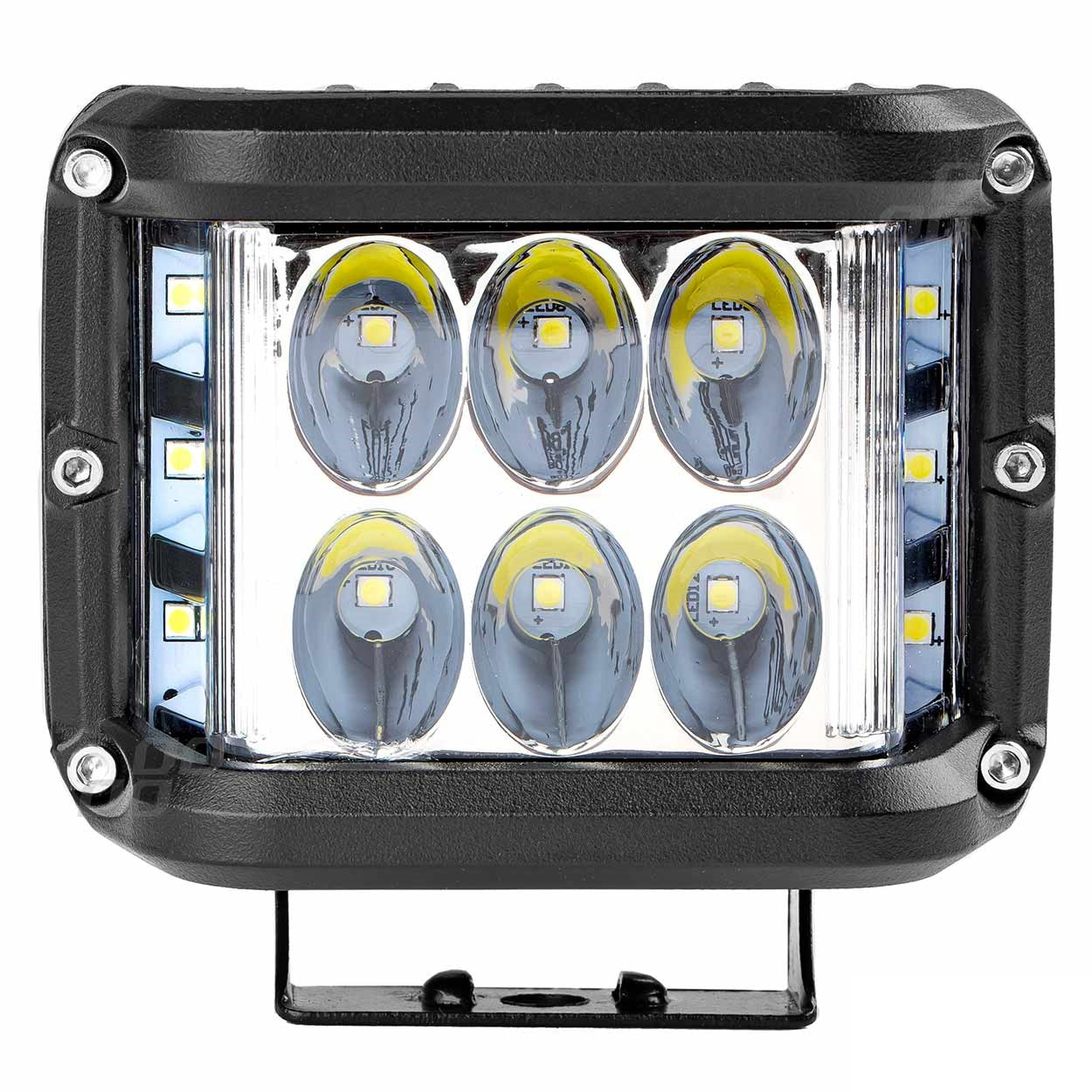 Proiector LED offroad ATV SSV, cu 2 functii de iluminare