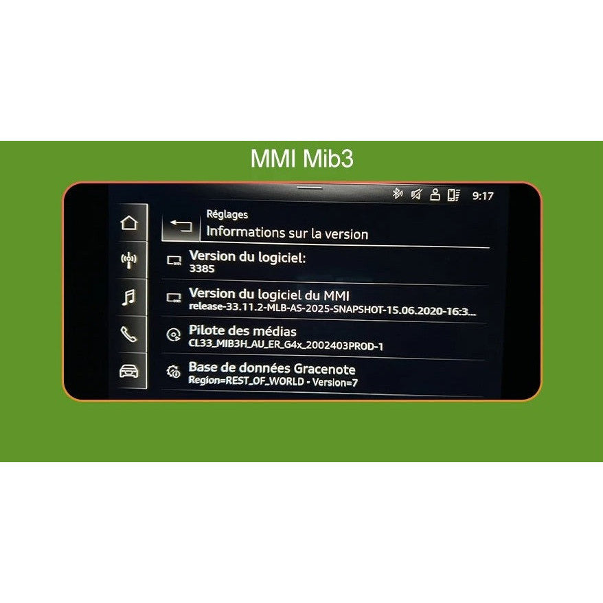 Modul CarPlay și Android Auto Wireless pentru Audi A3 (2021-2023), MIB3