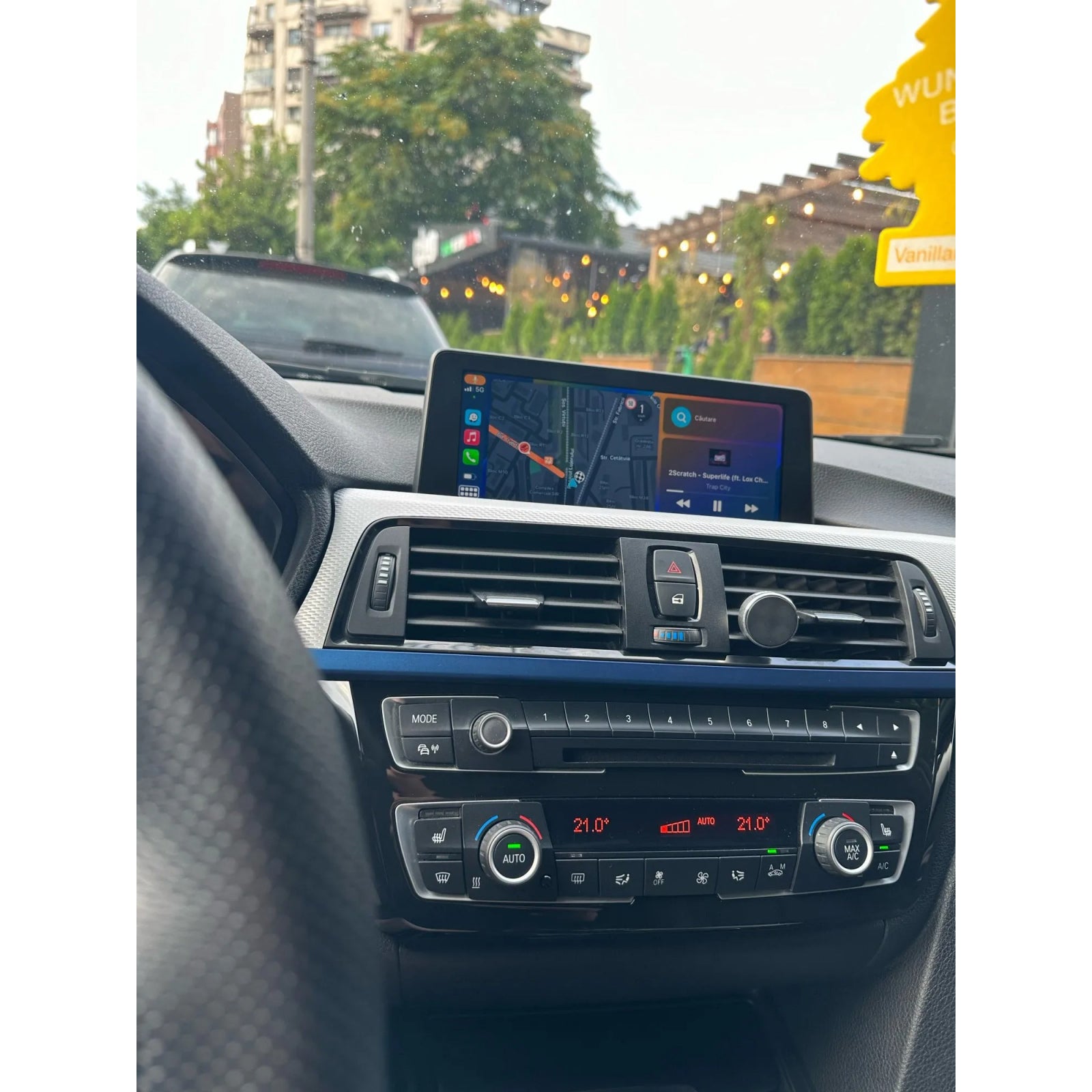 Modul CarPlay și Android Auto Wireless pentru BMW Seria 1 F20 F21 (2017-2019), EVO