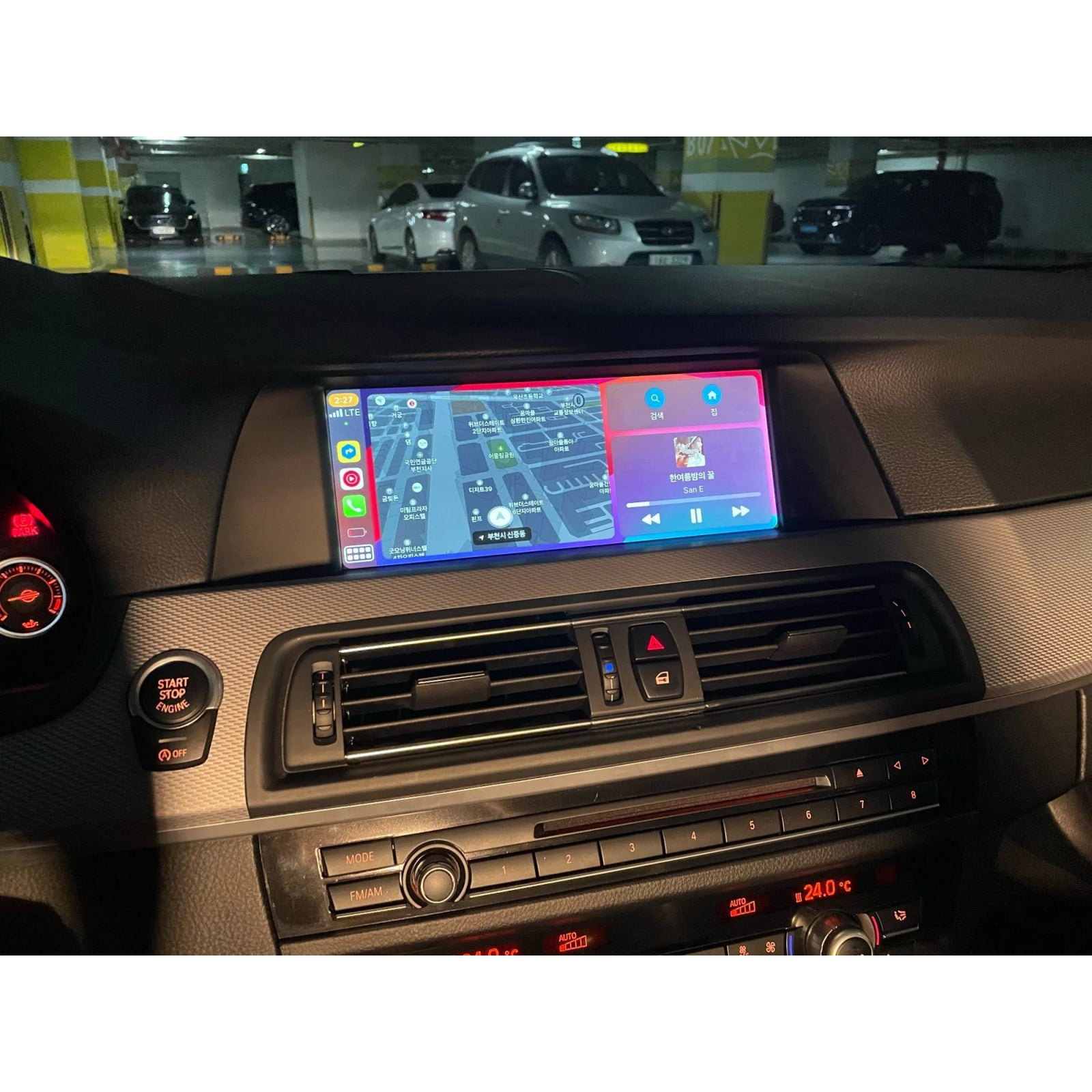 Modul CarPlay și Android Auto Wireless pentru BMW Seria 4 F32 F33 F36 F82 F83 (2013-2016), NBT