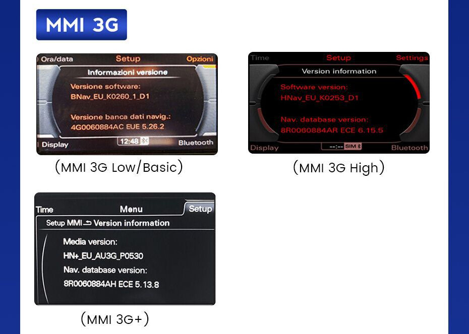 Modul CarPlay și Android Auto Wireless pentru Audi A6 C6 / C7 (2009-2018), MMI 3G