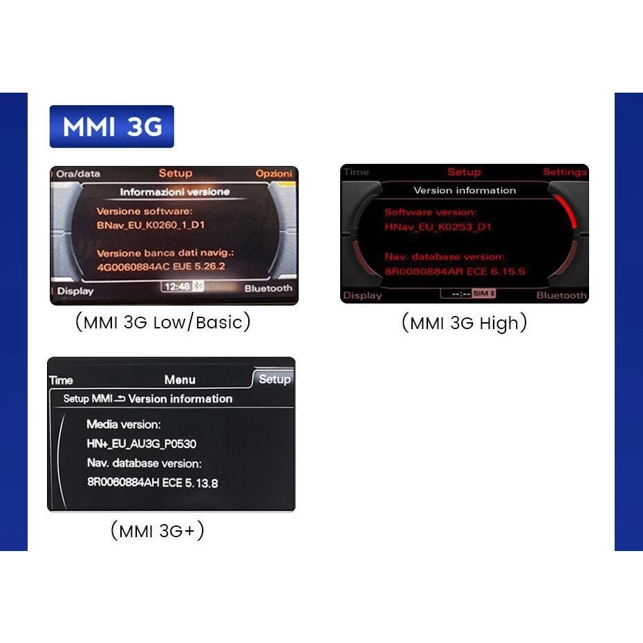 Modul CarPlay și Android Auto Wireless pentru Audi Q3 (2013-2018), MMI 3G