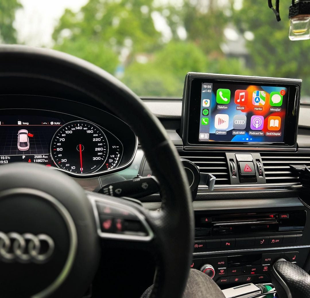 Modul CarPlay și Android Auto Wireless pentru Audi A6 C6 / C7 (2009-2018), MMI 3G