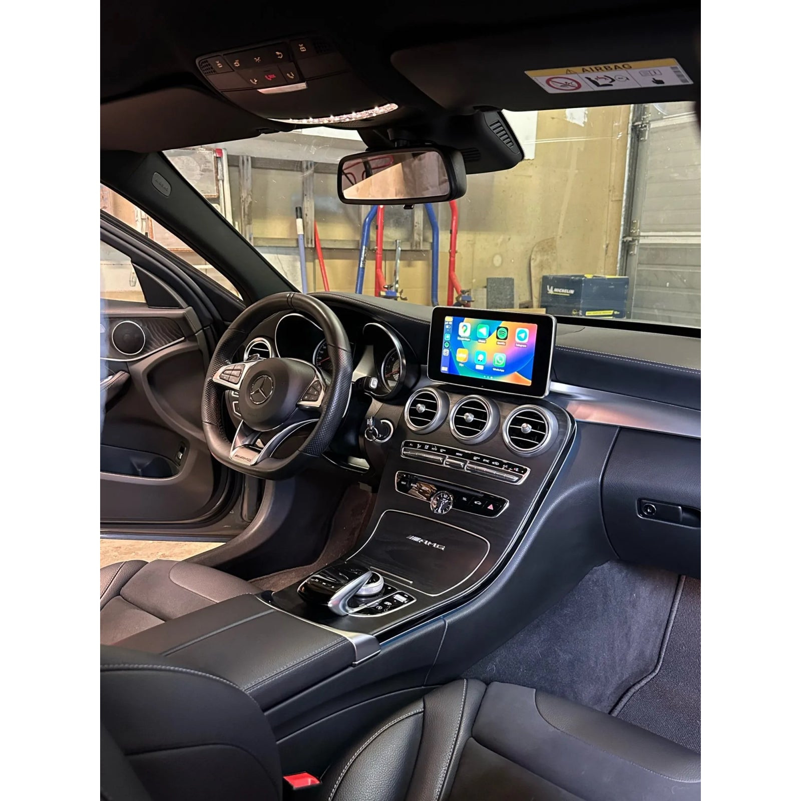 Modul CarPlay și Android Auto Wireless pentru Mercedes E Class sedan / coupe W212 C207 A207 (2015-2018), NTG 5.0