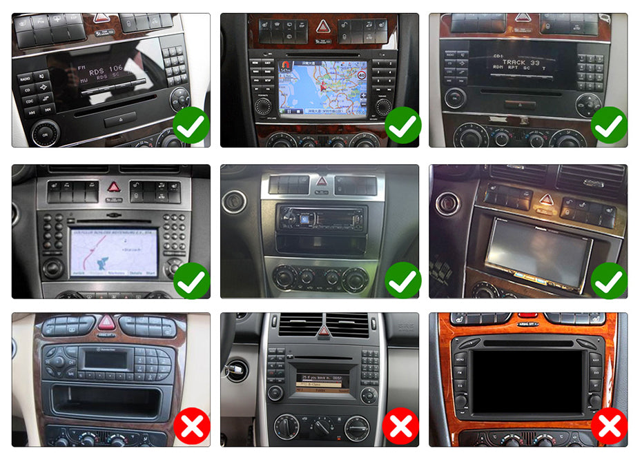 Navigatie C-class w203 (2004-20007), Android, Ecran 7 inch, 4GB RAM 64GB, 8core