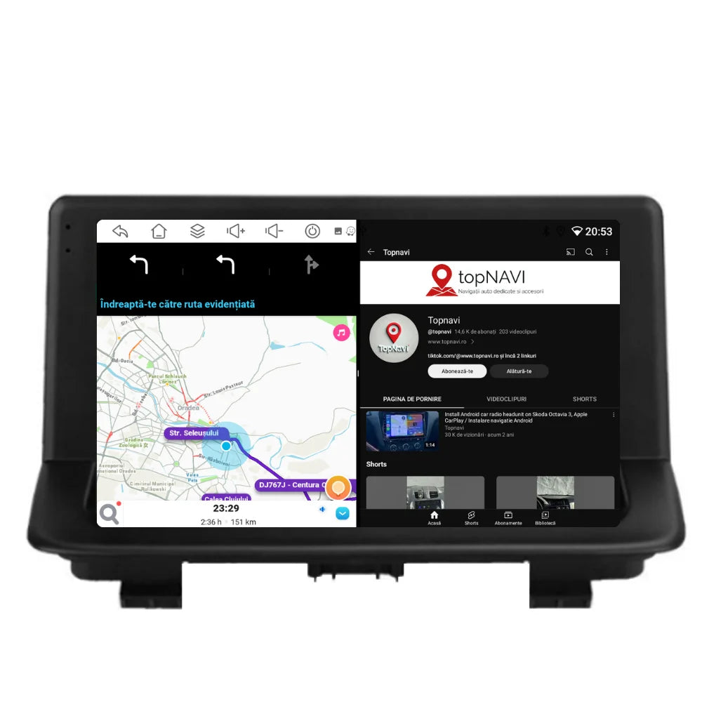 Navigatie Audi Q3 (2011-2018), Android, Ecran 9 inch, 6GB RAM 128GB, 8-core