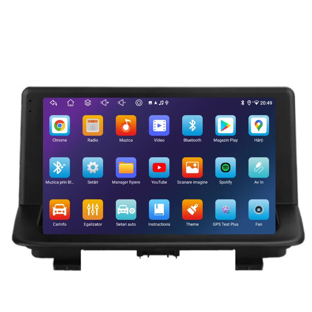 Navigatie Audi Q3 (2011-2018), Android, Ecran 9 inch, 6GB RAM 128GB, 8-core