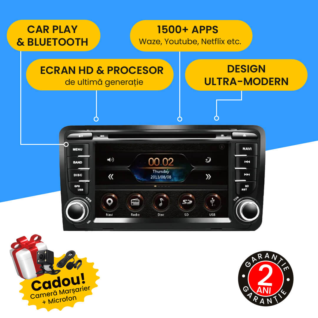 Navigatie Audi A3 (2003-2011) Wince