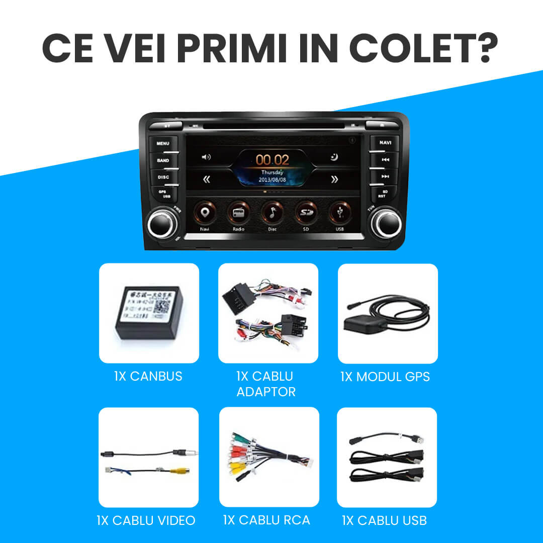 Navigatie Audi A3 (2003-2011) Wince