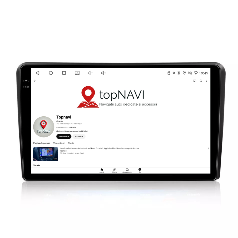 Navigatie Audi A3 (2003-2011), Android, Ecran 9 inch, 6GB RAM 128GB, 8-core