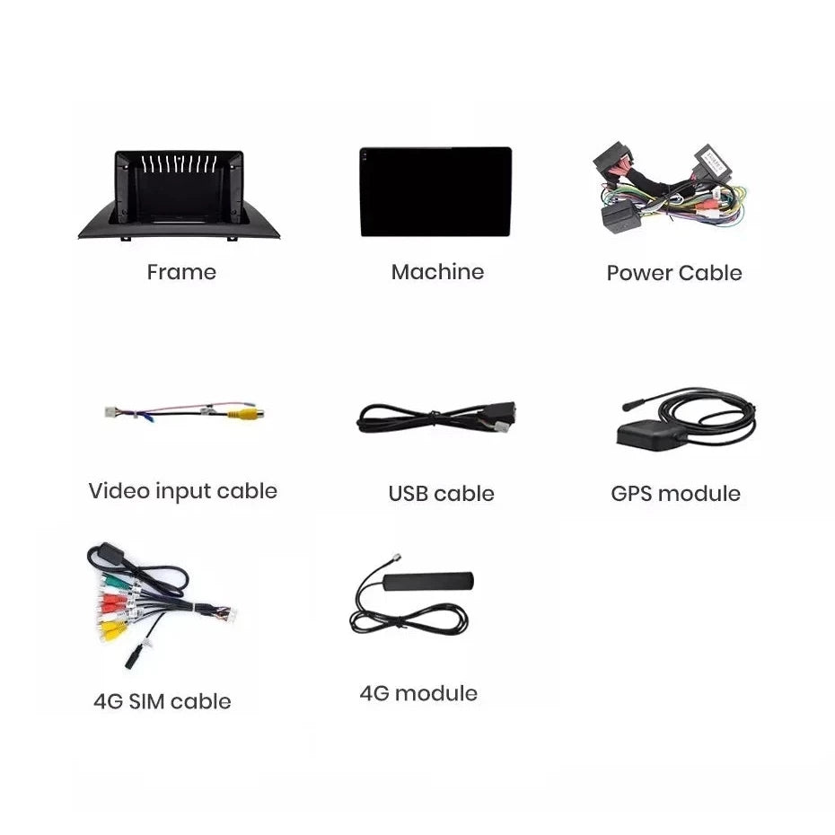 Navigatie BMW x3 E83 2004 - 2012, Android 13,Ecran 2K, 4GB RAM 64GB, Octa Core, carplay /android auto