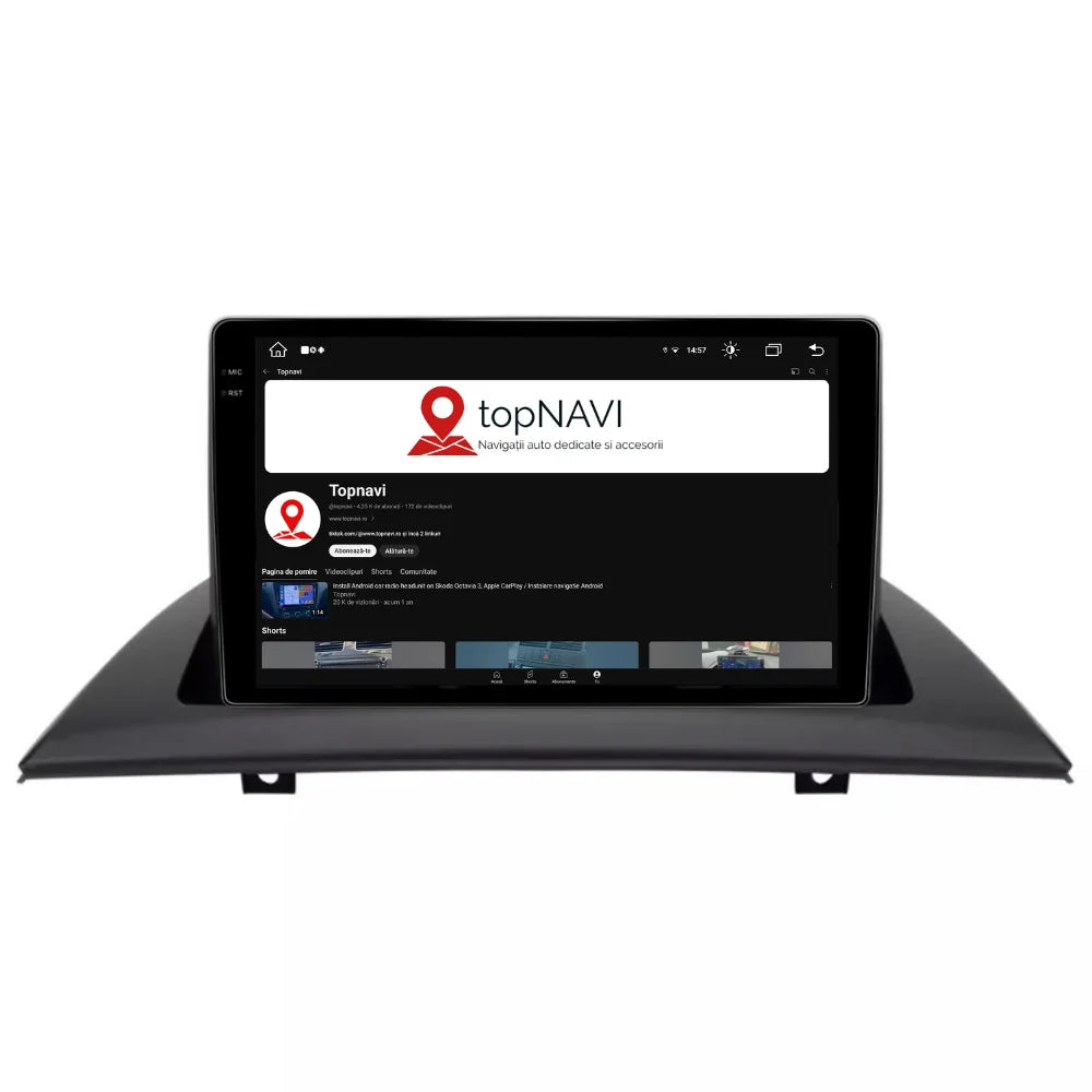 Navigatie BMW x3 E83 2004 - 2012, Android 13,Ecran 2K, 4GB RAM 64GB, Octa Core, carplay /android auto