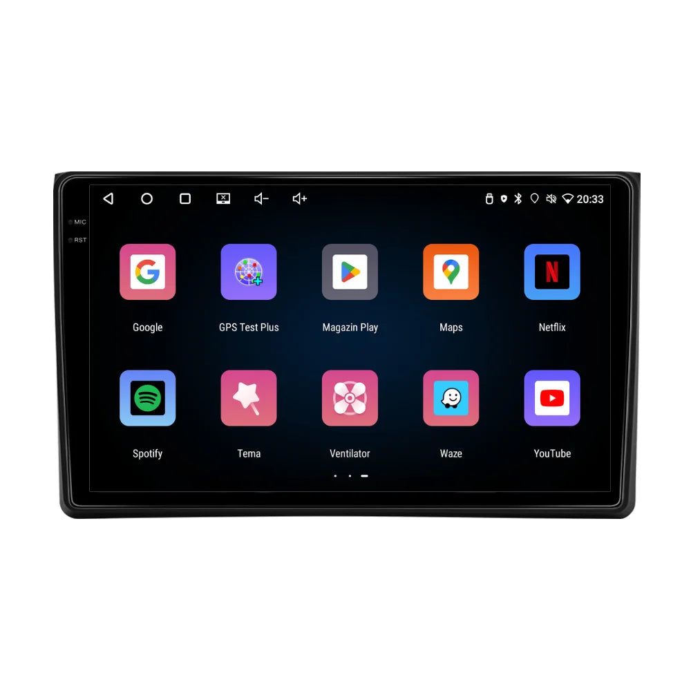 Navigatie Audi A4 B6 / B7 (2002-2008), Android, Ecran 9 inch, 4GB RAM 64GB, 4-core