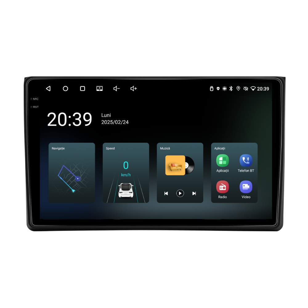 Navigatie Audi A4 B6 / B7 (2002-2008), Android, Ecran 9 inch, 4GB RAM 64GB, 4-core