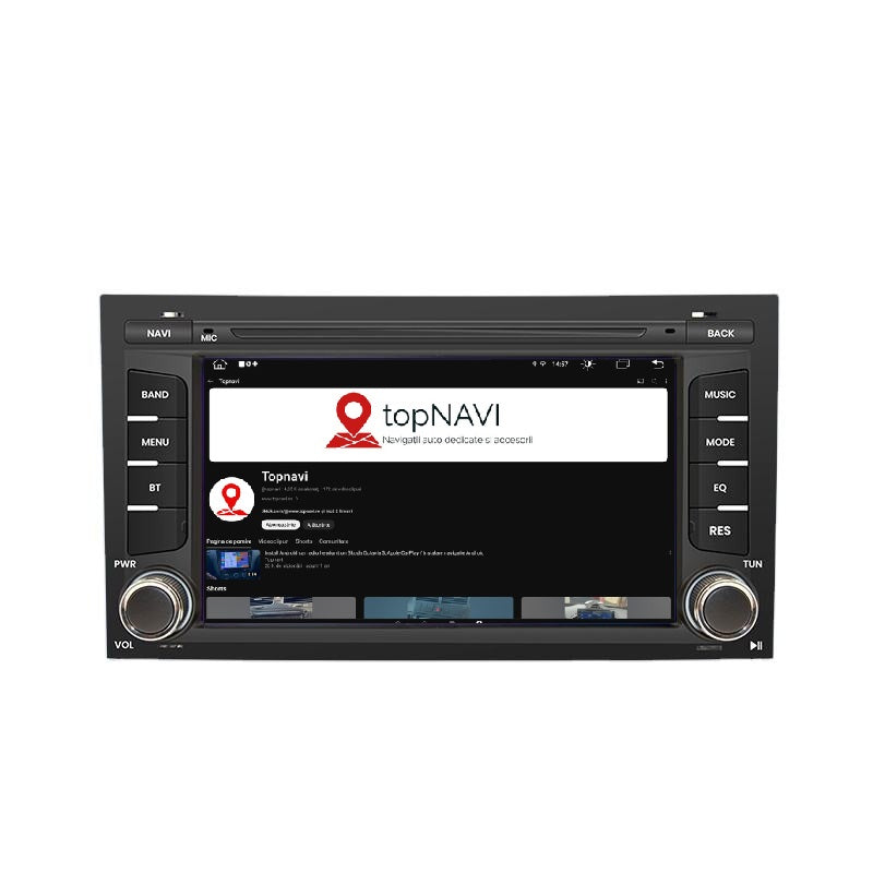Navigatie Audi A4 (2002-2008) Android, 4GB RAM 64GB, 8-core