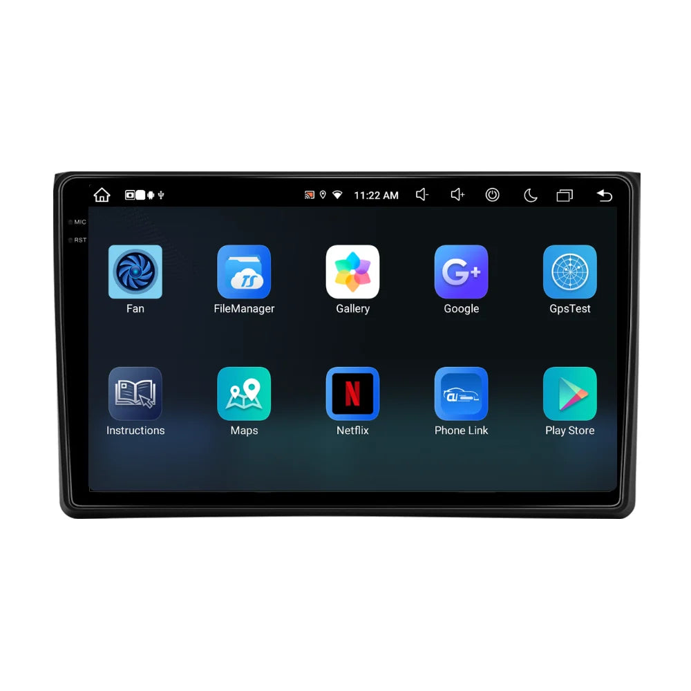 Navigatie Audi A4 (2002-2008), Android, Ecran 9 inch, 8GB RAM 256GB, 8-core