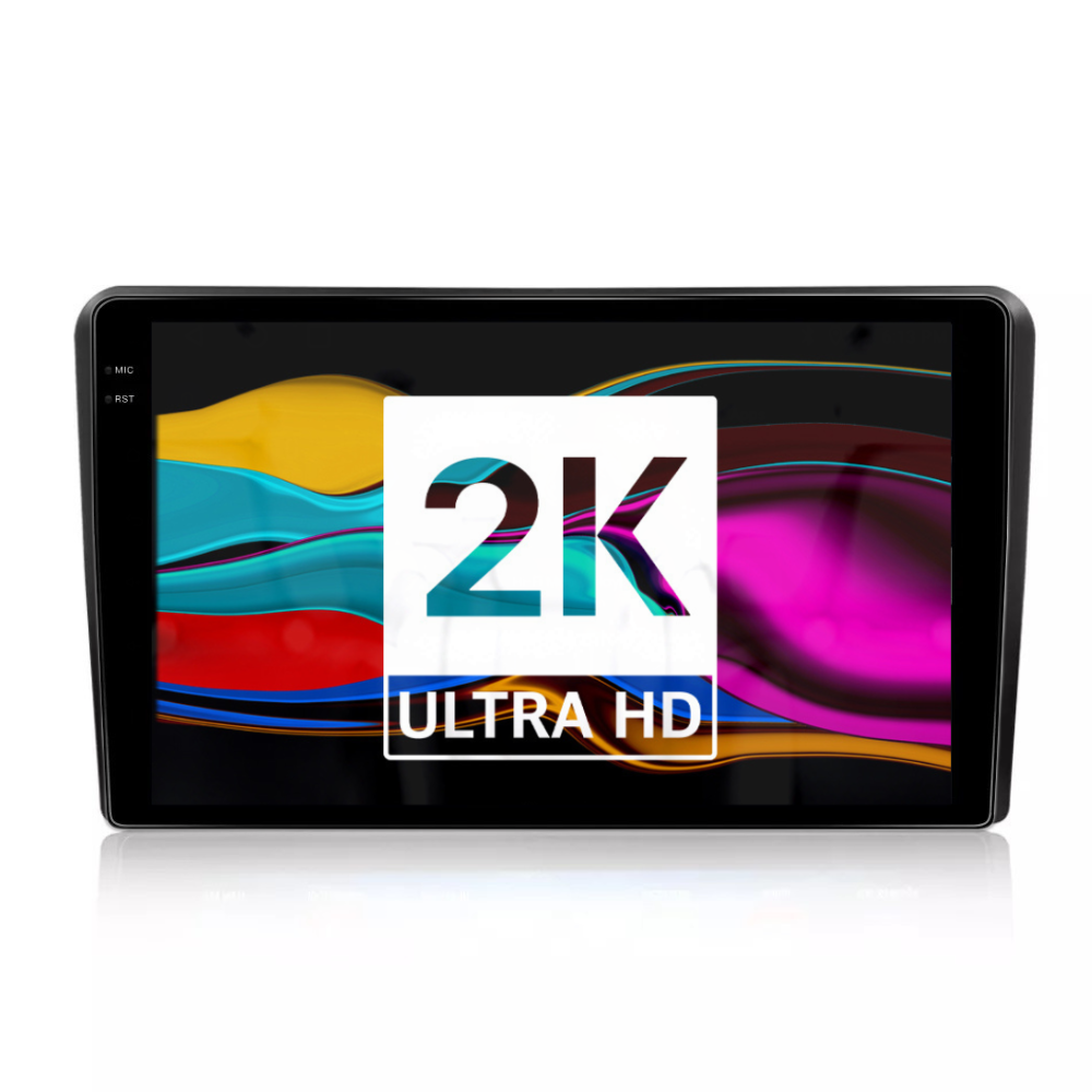 Navigatie Audi a3 2003 - 2013, Android 13,Ecran 2K, 4GB RAM 64GB, Octa Core, carplay /android auto