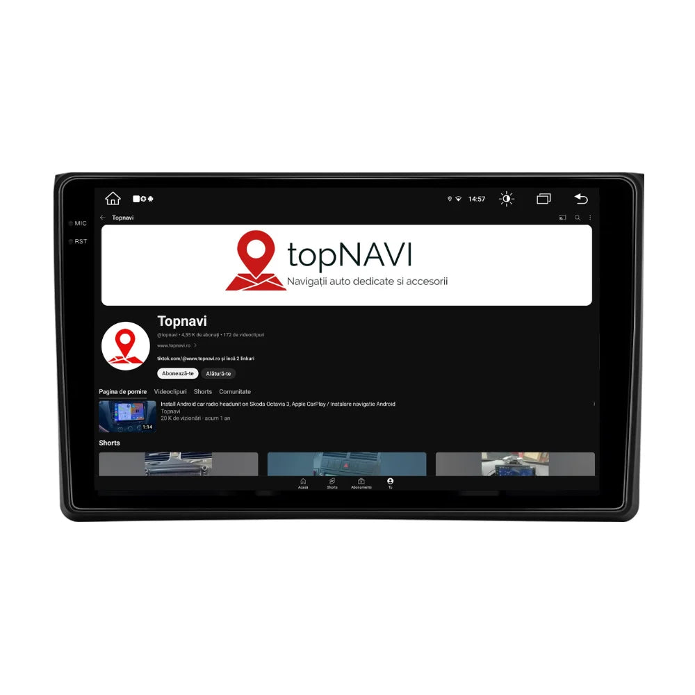 Navigatie Audi a4 b6, a4 b7, seat exeo, Android 13,Ecran 2K, 8GB RAM 256GB, Octa Core, carplay /android auto