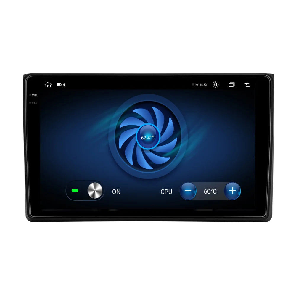 Navigatie Audi a4 b6, a4 b7, seat exeo, Android 13,Ecran 2K, 8GB RAM 256GB, Octa Core, carplay /android auto