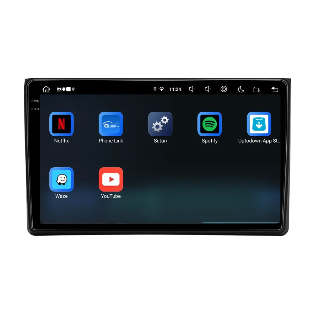 Navigatie Audi a4 b6, a4 b7, seat exeo, Android 13,Ecran 2K, 8GB RAM 256GB, Octa Core, carplay /android auto