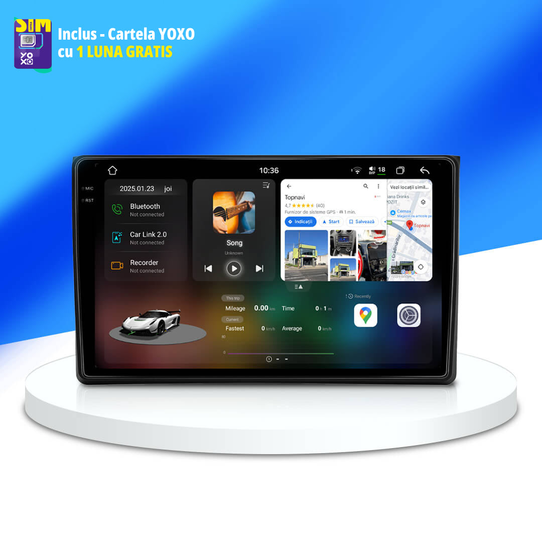 Navigatie Audi A4 B6 / B7 (2002-2008) Android.