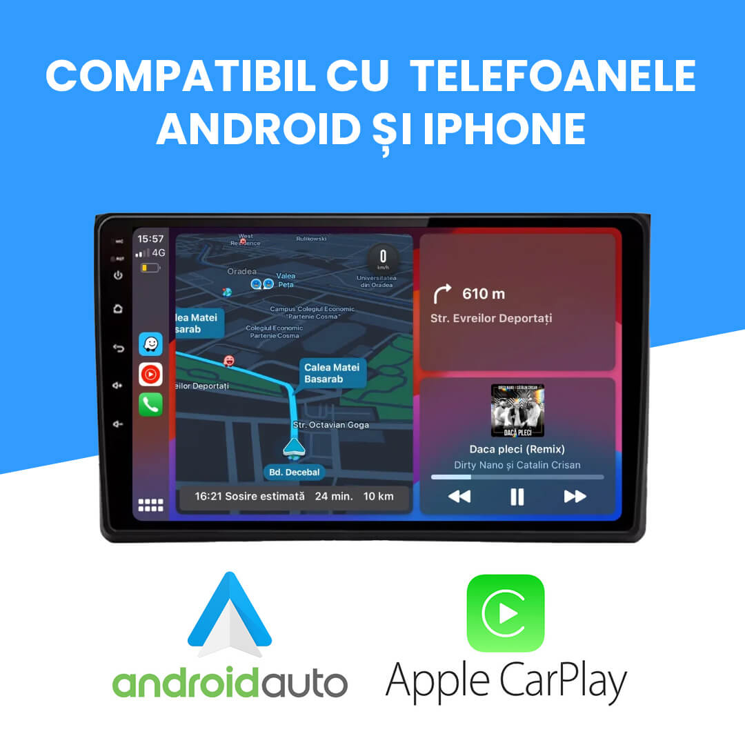 Navigatie Audi A4 B6 / B7 (2002-2008) Android.