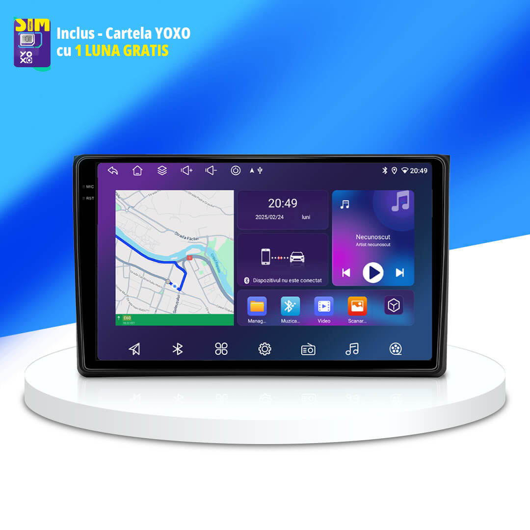 Navigatie Audi A4 B6 / B7 (2002-2008) Android.