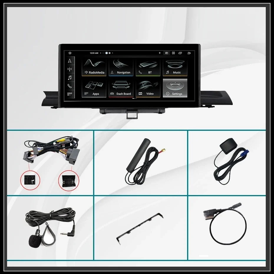 Navigatie Audi A4 B9 (2015-2023),12.5 inch, 8GB RAM, carplay / android auto