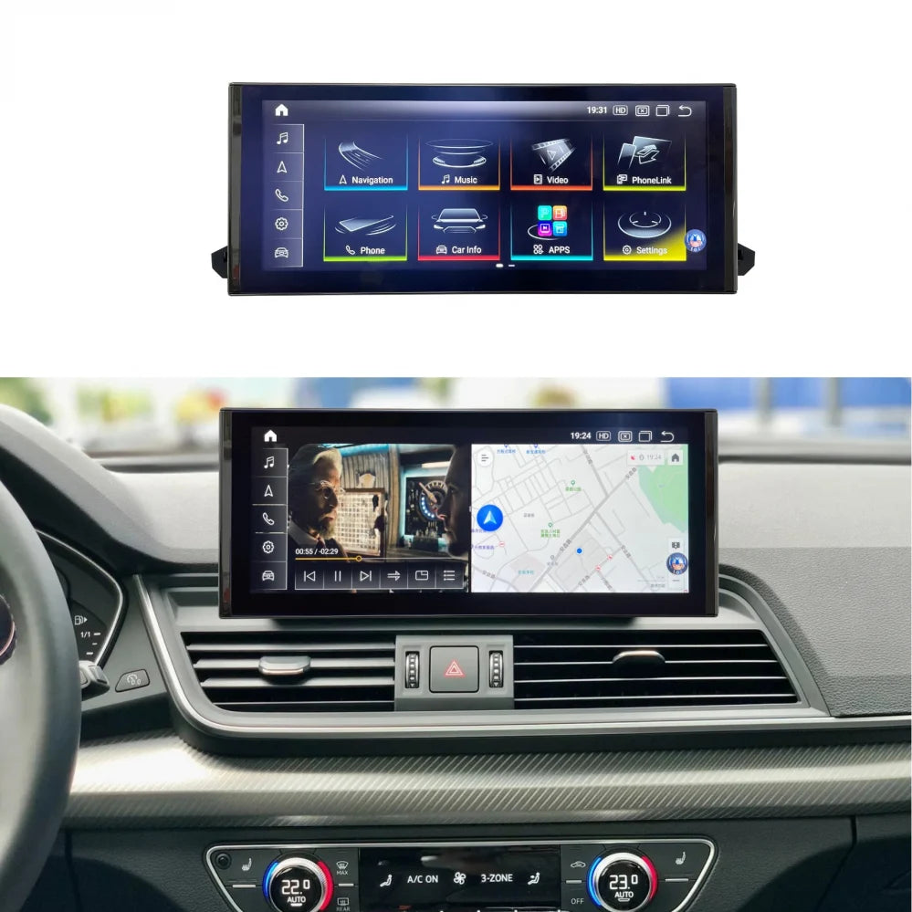 Navigatie Audi A4 B9 (2015-2023),12.5 inch 2K, 8GB RAM, carplay / android auto