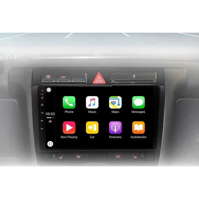 Navigatie audi a6 c5 1997-2006, android 12, 1GB RAM, wifi, waze, youtube, google maps, bluetooth